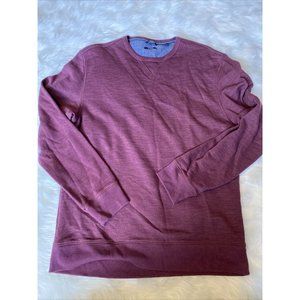 Izod men’s M burgundy sweater Long Sleeve